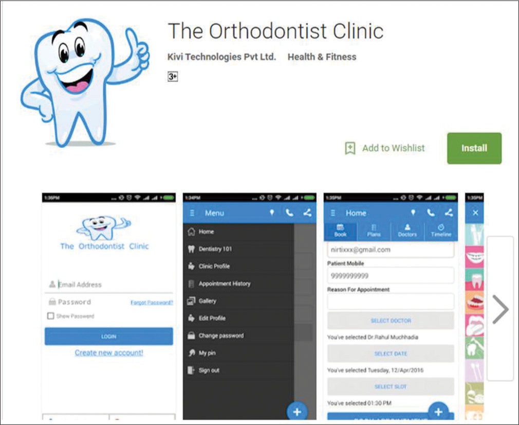 The orthodontist clinic